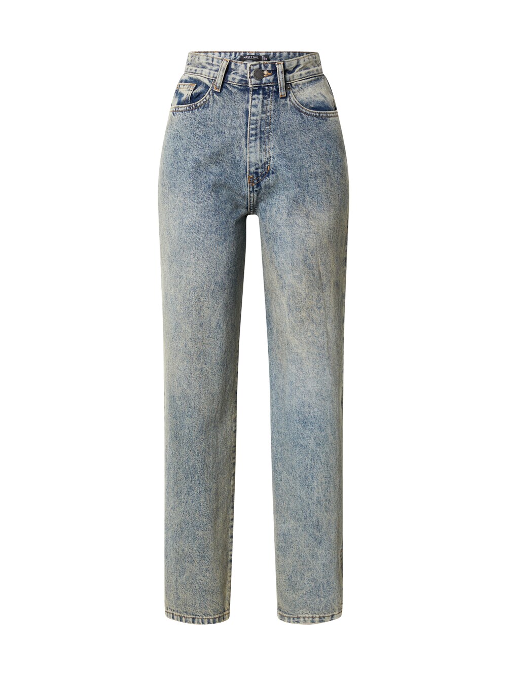 Широкие джинсы Nasty Gal, синий цена и фото