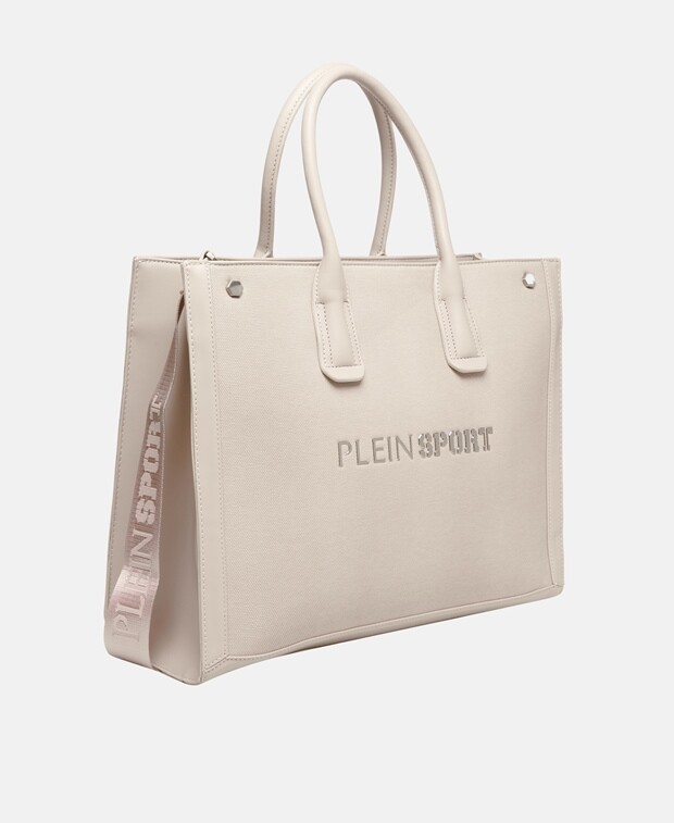 

Сумка шоппер Plein Sport, песочный