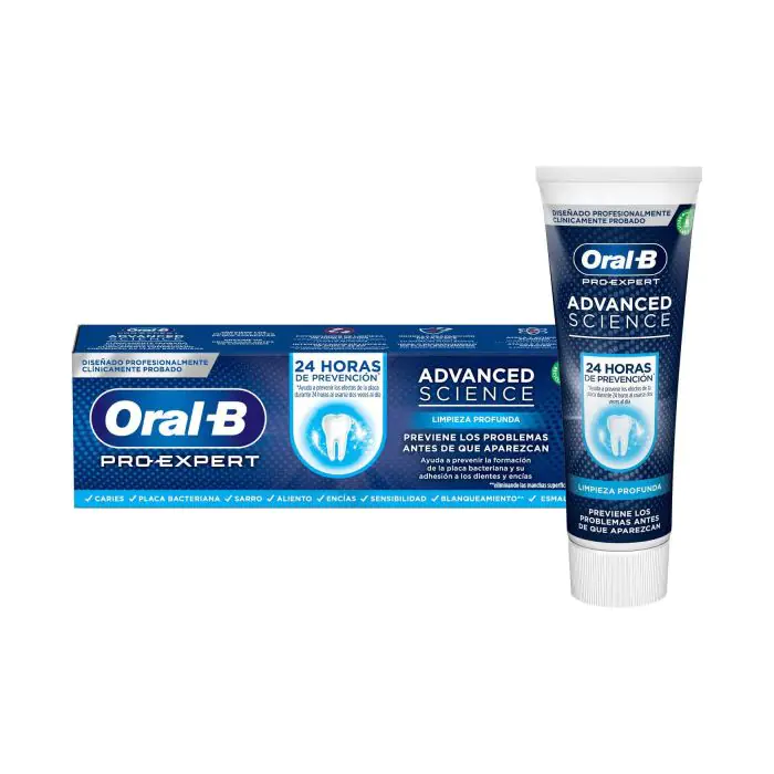 

Зубная паста pasta de dientespro expert advanced science limpieza profunda Oral-B, объем 2 x 75 мл