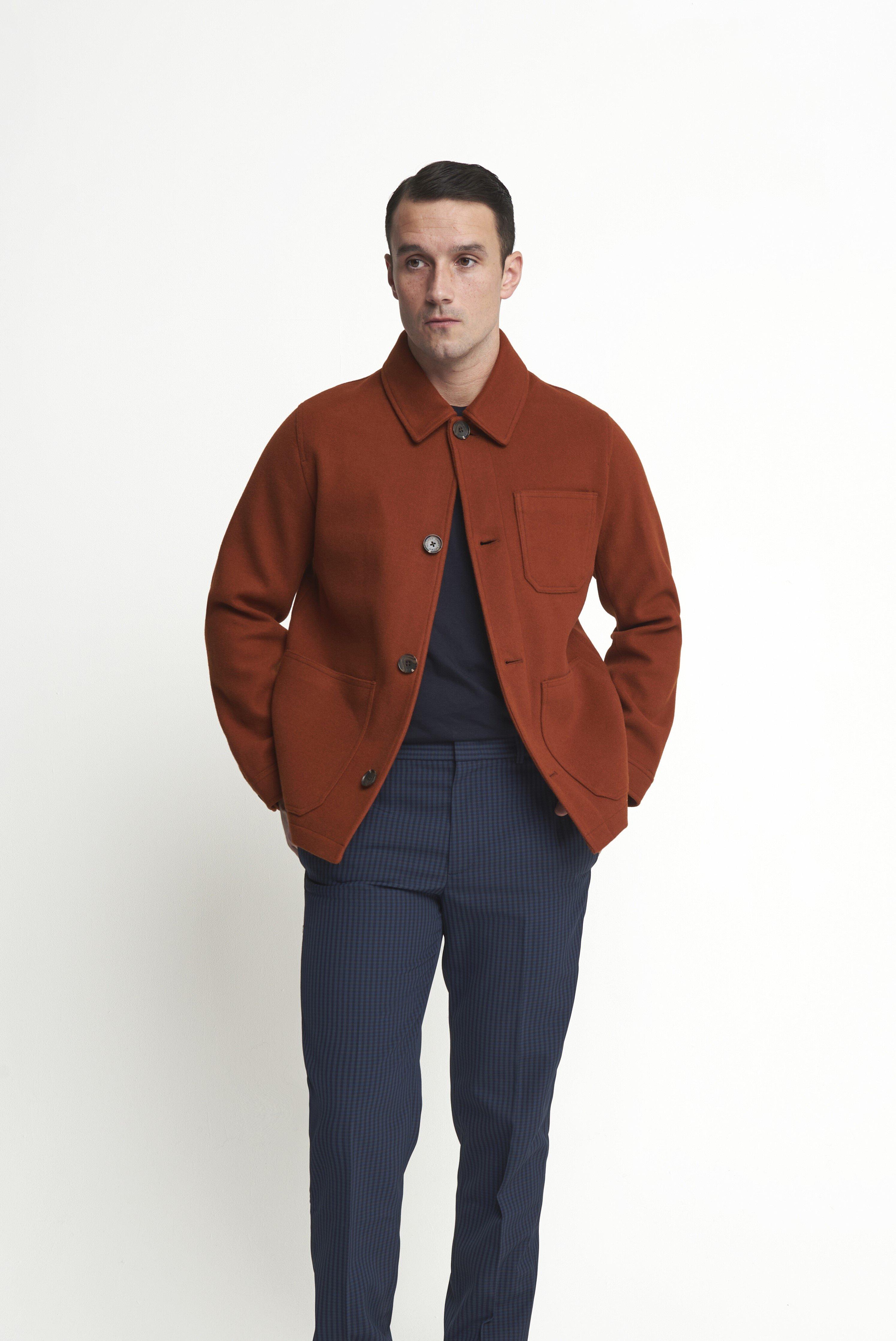Смарт-куртка Jacques Shacket Harry Brown London, оранжевый johan пальто со вставками harry brown london серый