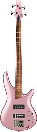 Басс гитара Ibanez SR300E Bass Pink Gold Metallic цена и фото