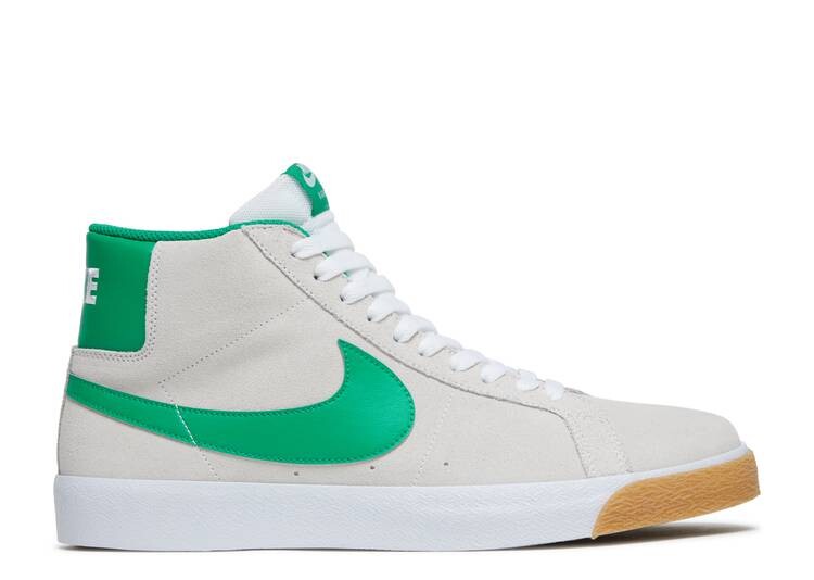 

Кроссовки Nike ZOOM BLAZER MID SB 'WHITE LUCKY GREEN', белый