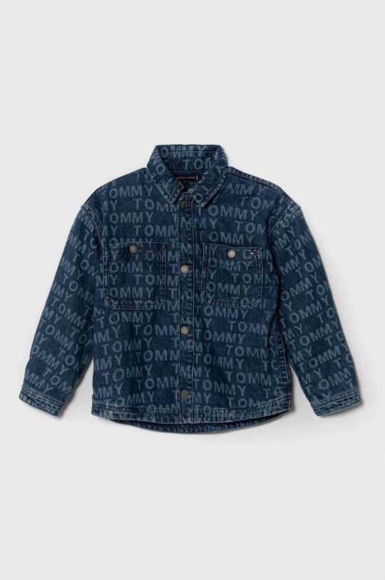 

Детская джинсовая куртка Tommy Hilfiger, синий