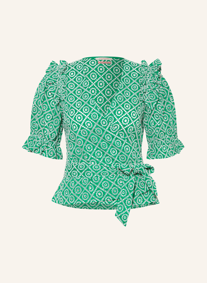 

Блузка из кружева с люверсами Scotch & Soda, белый