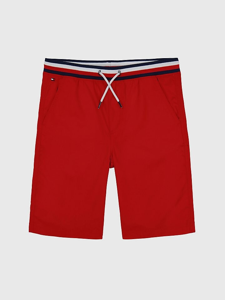 

Шорты Little Kids в полоску с логотипом Tommy Hilfiger