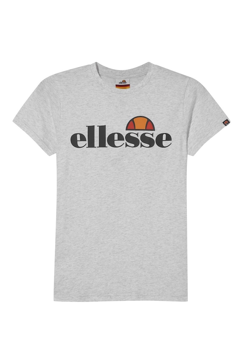 

Футболка с овальным вырезом и логотипом Ellesse, серый