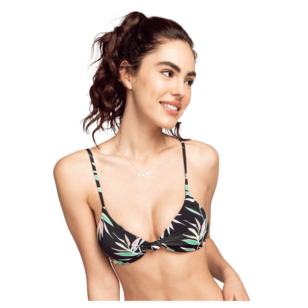 Топ бикини Billabong Sol Searcher Knotted Trilet, черный