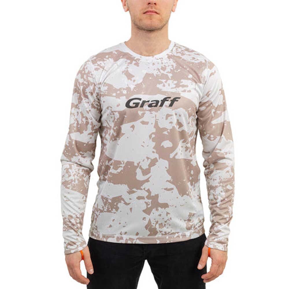 

Футболка с длинным рукавом Graff UPF 50 961 CL-10, бежевый