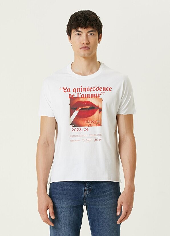 

Tom белая футболка с фотопринтом Zadig&Voltaire, Белый
