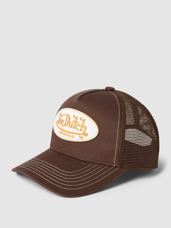 

Кепка с нашивкой-лейблом модели TRUCKER BOSTON Von Dutch, розовый