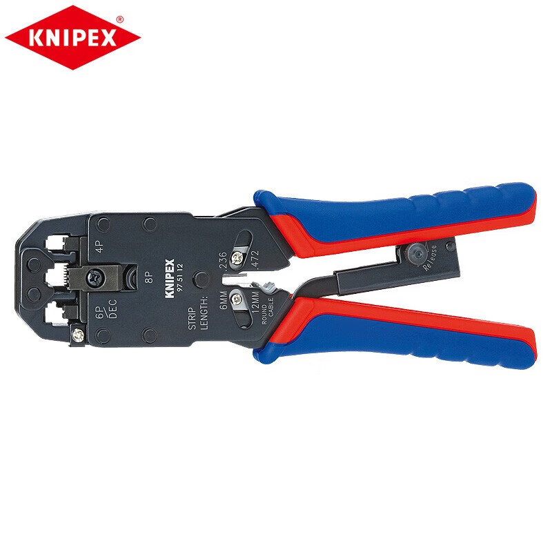 KNIPEX 97 51 12 Обжимные клещи Импортные обжимные клещи немецкого производства (для европейских вилок) 975112