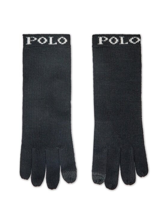 

Женские перчатки Polo Ralph Lauren, черный
