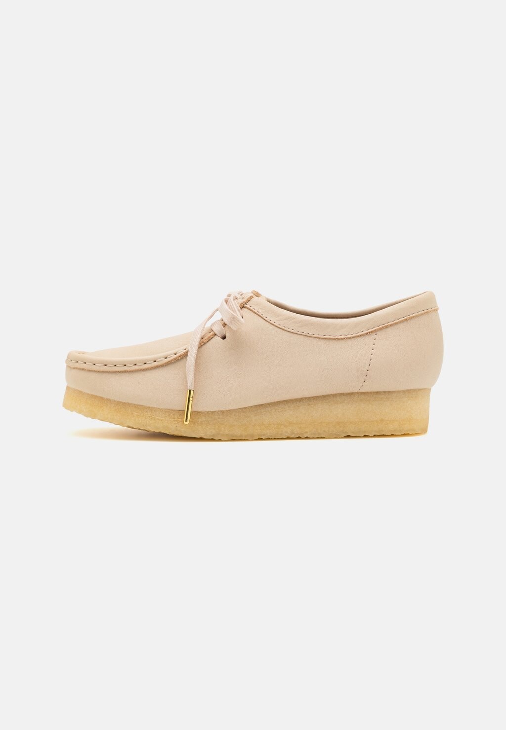 

Спортивные туфли на шнуровке WALLABEE Clarks Originals, цвет beige