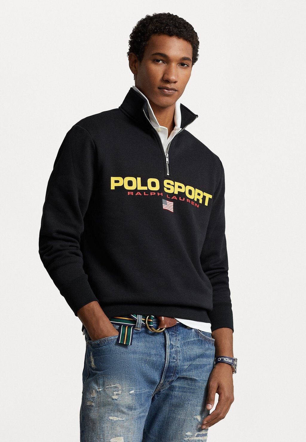 

Толстовка LONG SLEEVE UNISEX Ralph Lauren, цвет black