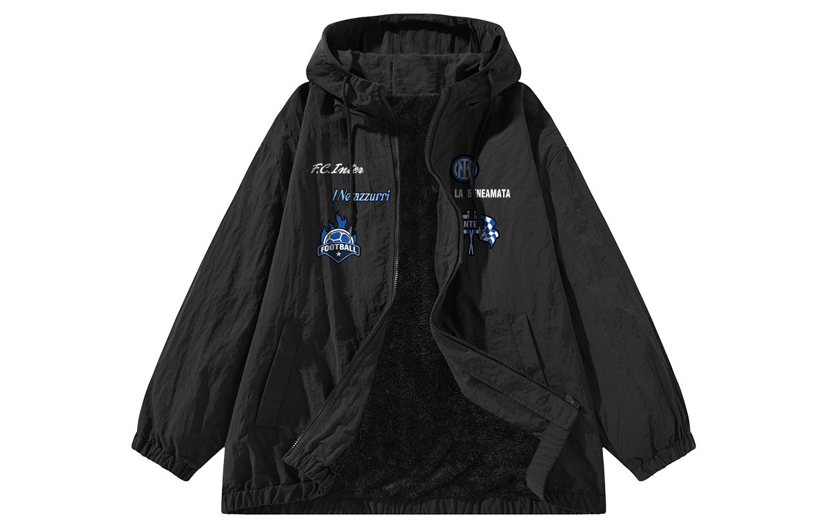 

Куртка унисекс F.C. Internazionale Milano, цвет Black (fleece thickened)