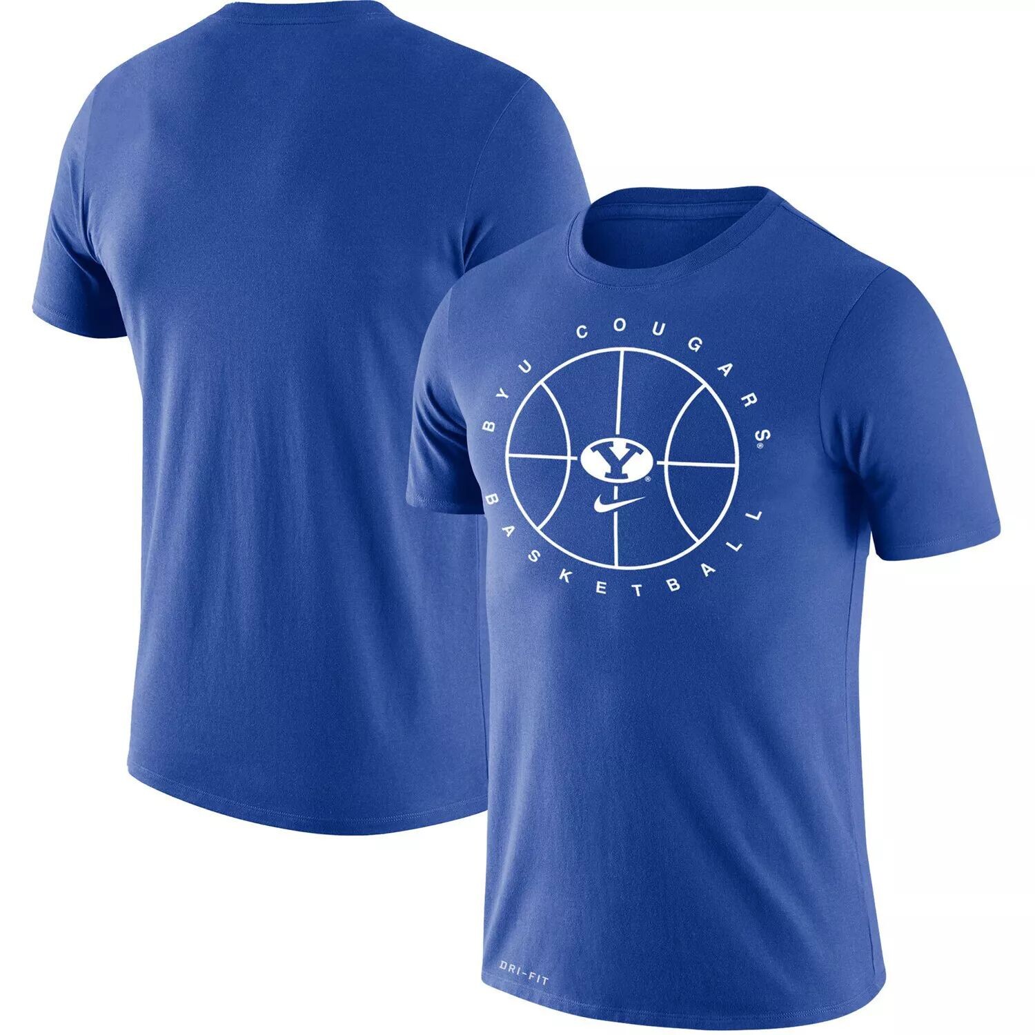 

Мужская футболка Royal BYU Cougars Basketball Icon Legend Performance Nike