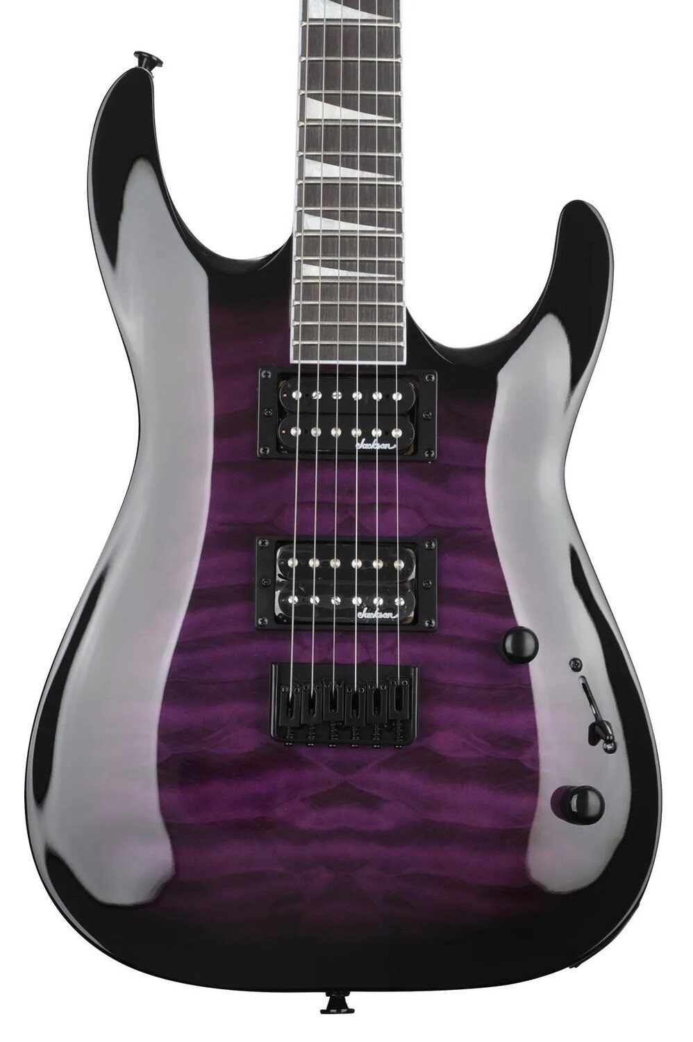 

Электрогитара Jackson JS Series Dinky Arch Top JS32Q DKA HT - Transparent Purple Burst