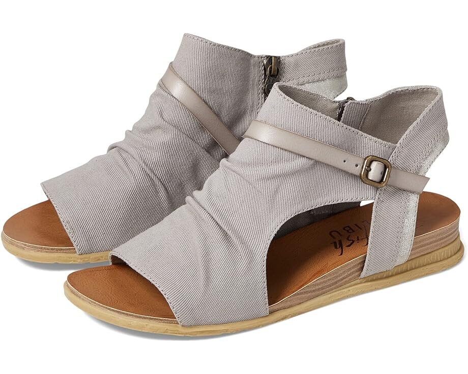 

Сандалии Blowfish Malibu Burn, цвет Smokey Grey Dyewash Twill/Meteorite/Die Cut