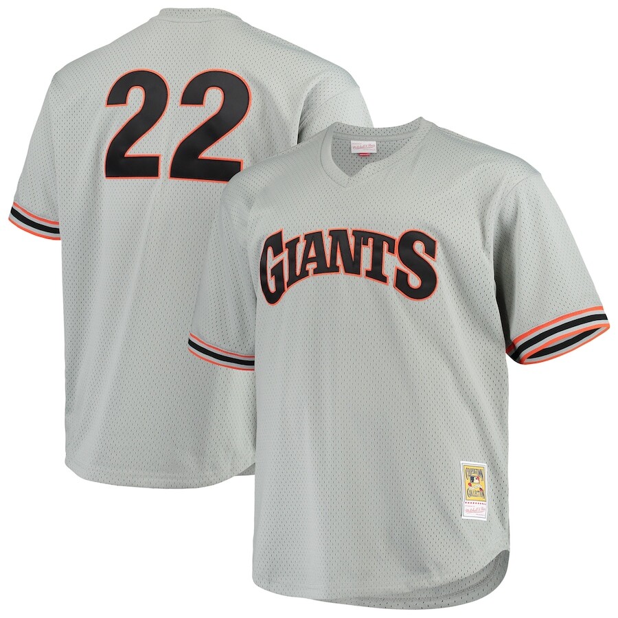 

Джерси Mitchell & Ness San Francisco Giants, серый