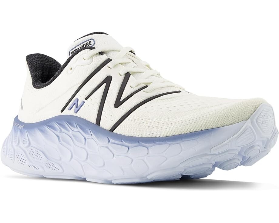 

Кроссовки New Balance Fresh Foam X More v4, цвет Sea Salt/Ice Blue