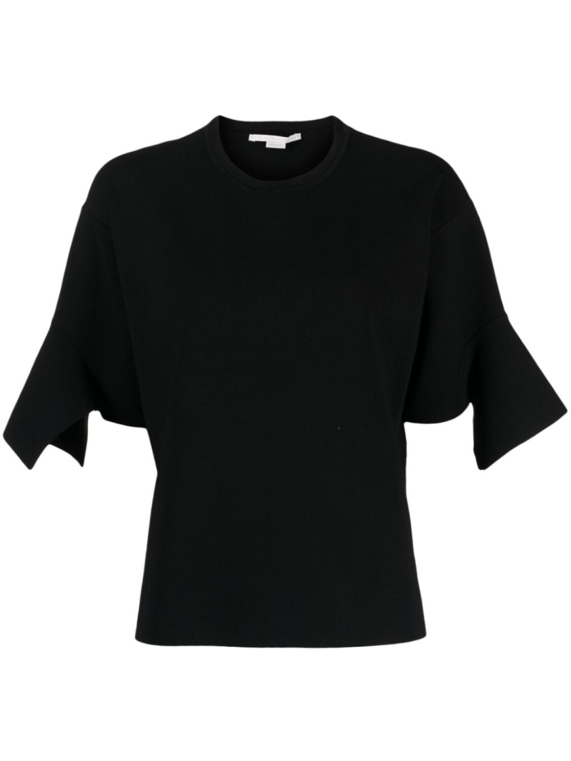 

Stella McCartney футболка асимметричного кроя, черный
