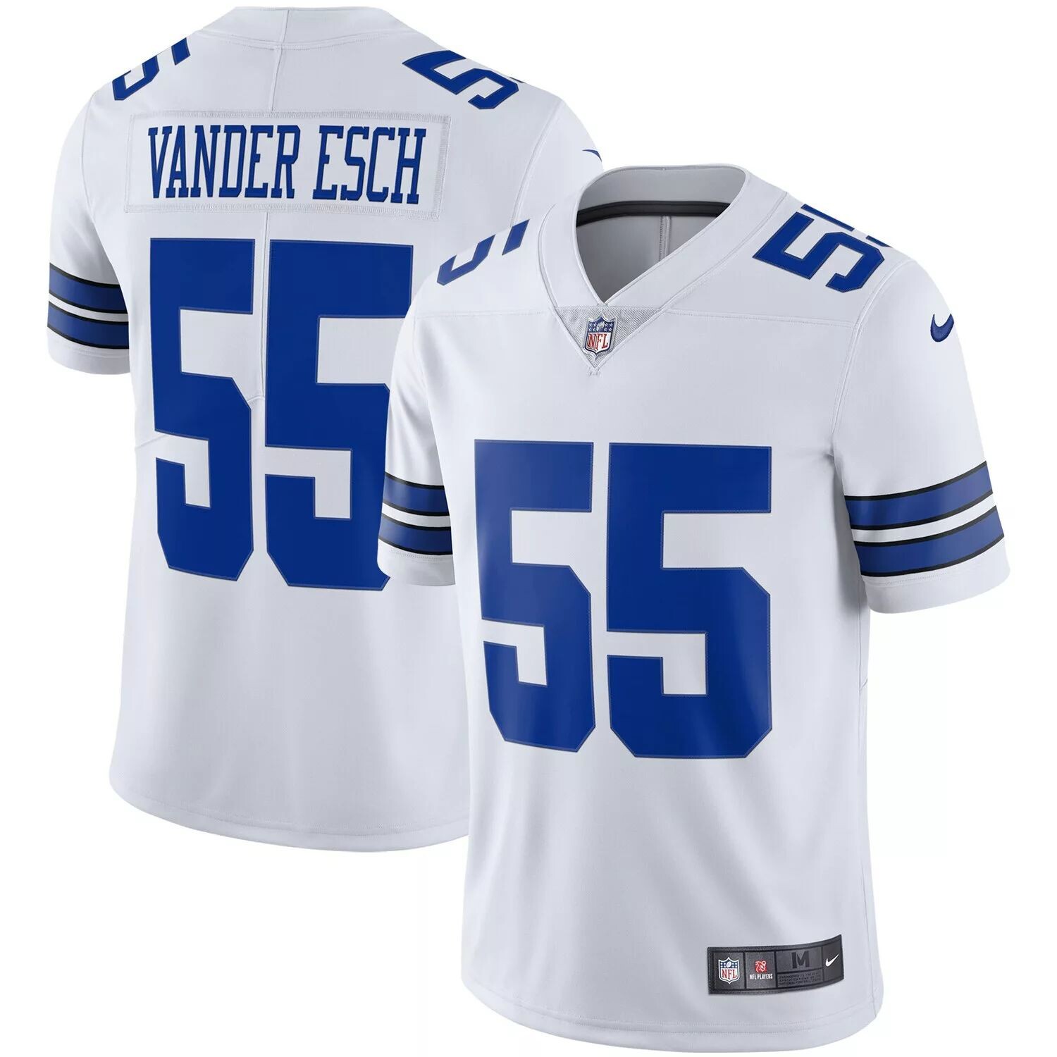 

Мужское джерси Nike Leighton Vander Esch White Dallas Cowboys Vapor Limited Player