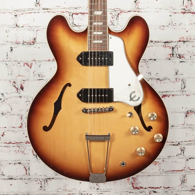 

Электрогитара Epiphone Casino Archtop Electric Guitar Vintage Burst