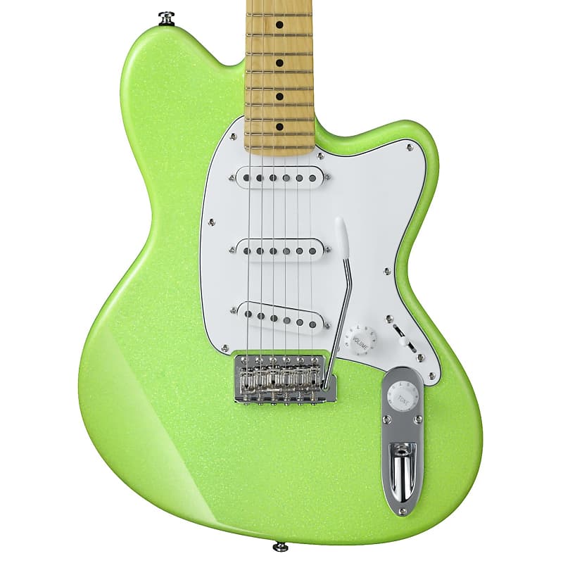 Электрогитара Ibanez YY10 Yvette Young Signature Electric Guitar Slime Green Sparkle