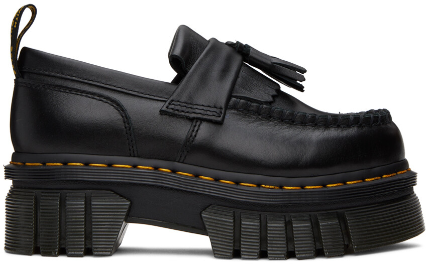 

Черные лоферы Audrick Lux Dr. Martens, Черный