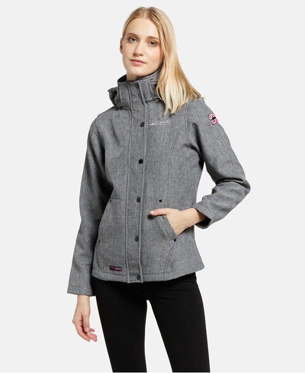 

Куртка из софтшелла Geographical Norway, светло-серый