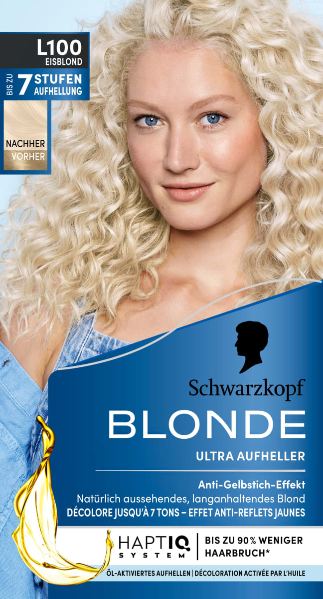 Осветлитель для волос Ultra L100 Ice Blonde 1 шт. Schwarzkopf