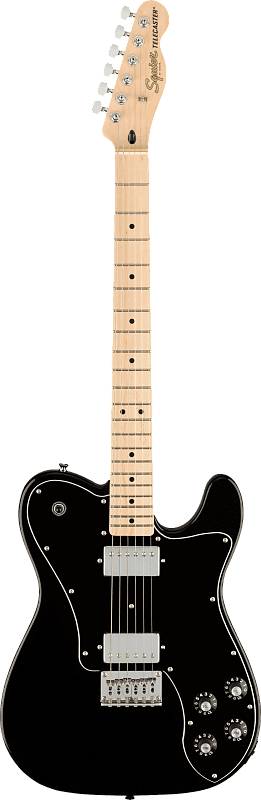 Электрогитара Squier Affinity Series Telecaster Deluxe Electric Guitar with a Maple Fretboard in Black