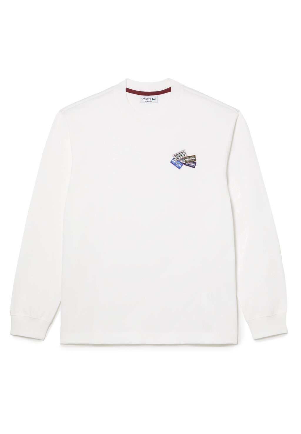 

Рубашка с длинным рукавом Lacoste, белый