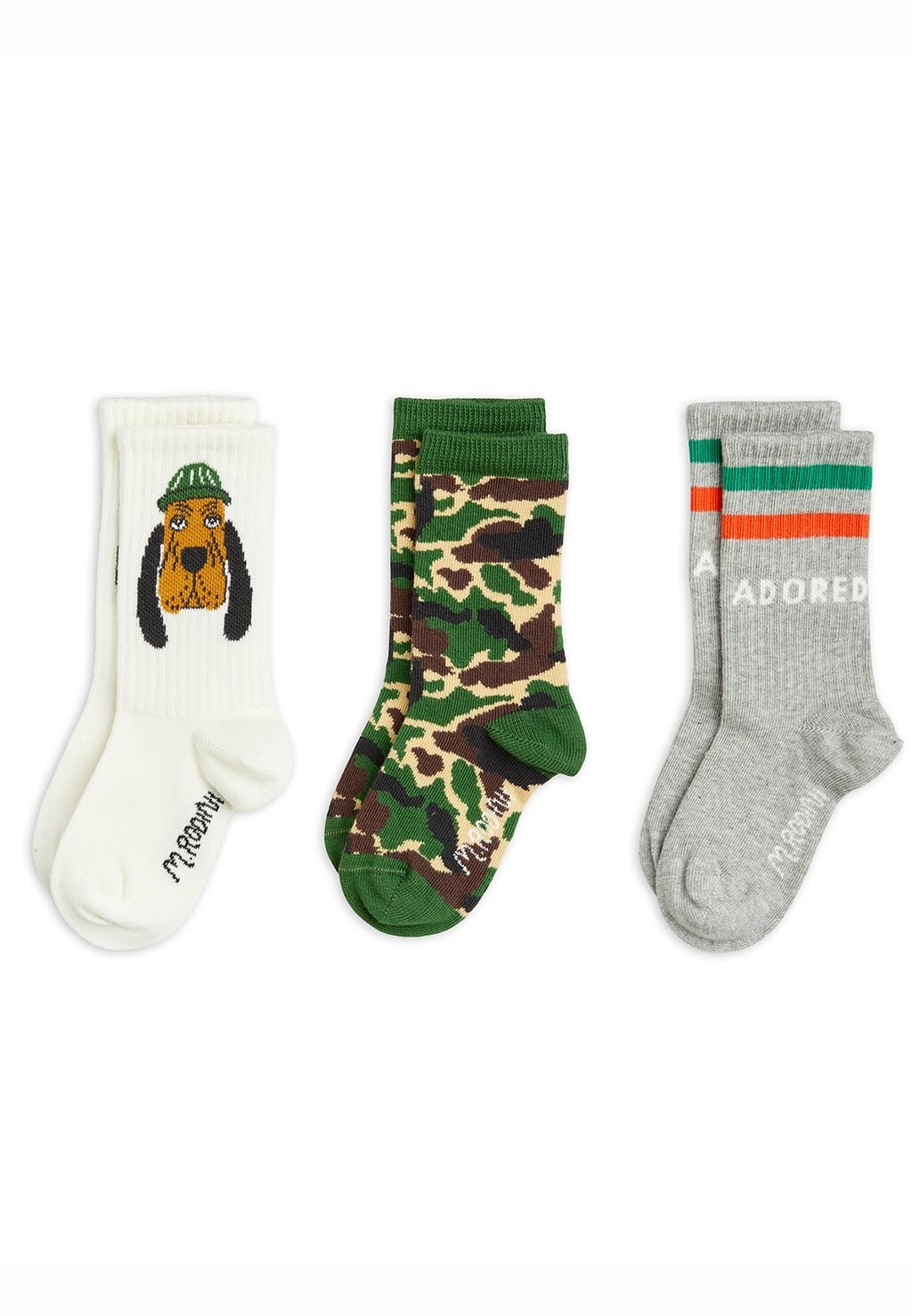 

Носки Bloodhound 3 Pack Socks Mini Rodini, мультиколор