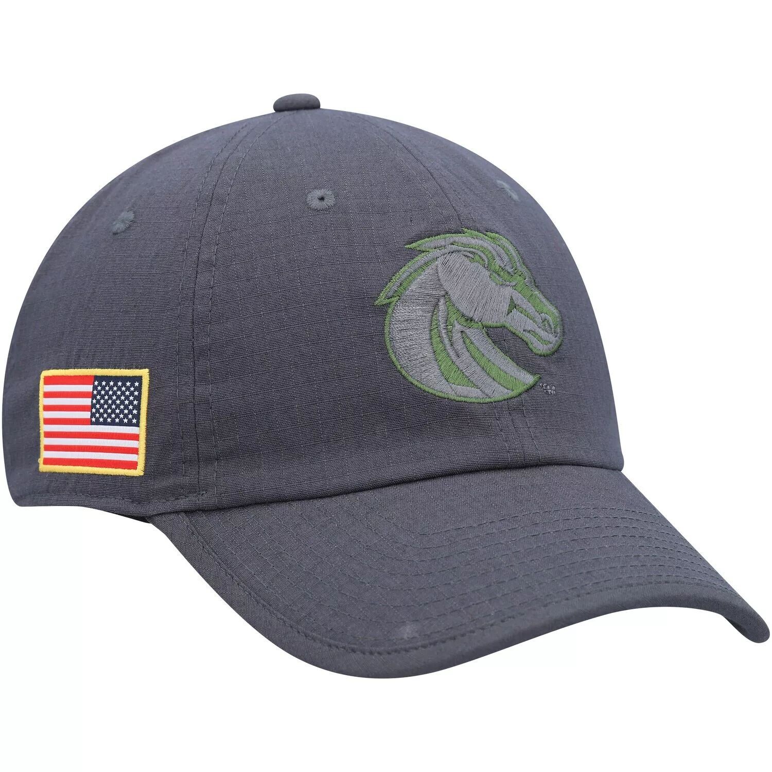 

Мужская регулируемая кепка Nike Charcoal Boise State Broncos Veterans Day Tactical Heritage86 Performance