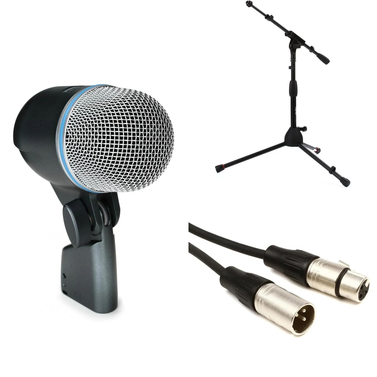 

Комплект микрофона для бас-барабана Shure Beta 52A со стойкой и кабелем