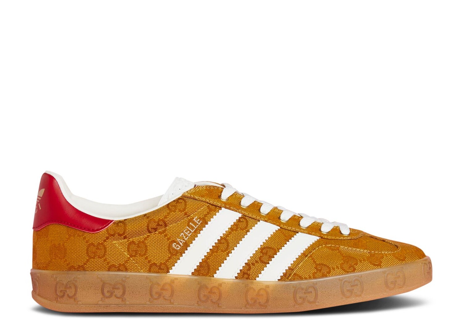 

Кроссовки adidas Gucci X Gazelle 'Gg Monogram', коричневый