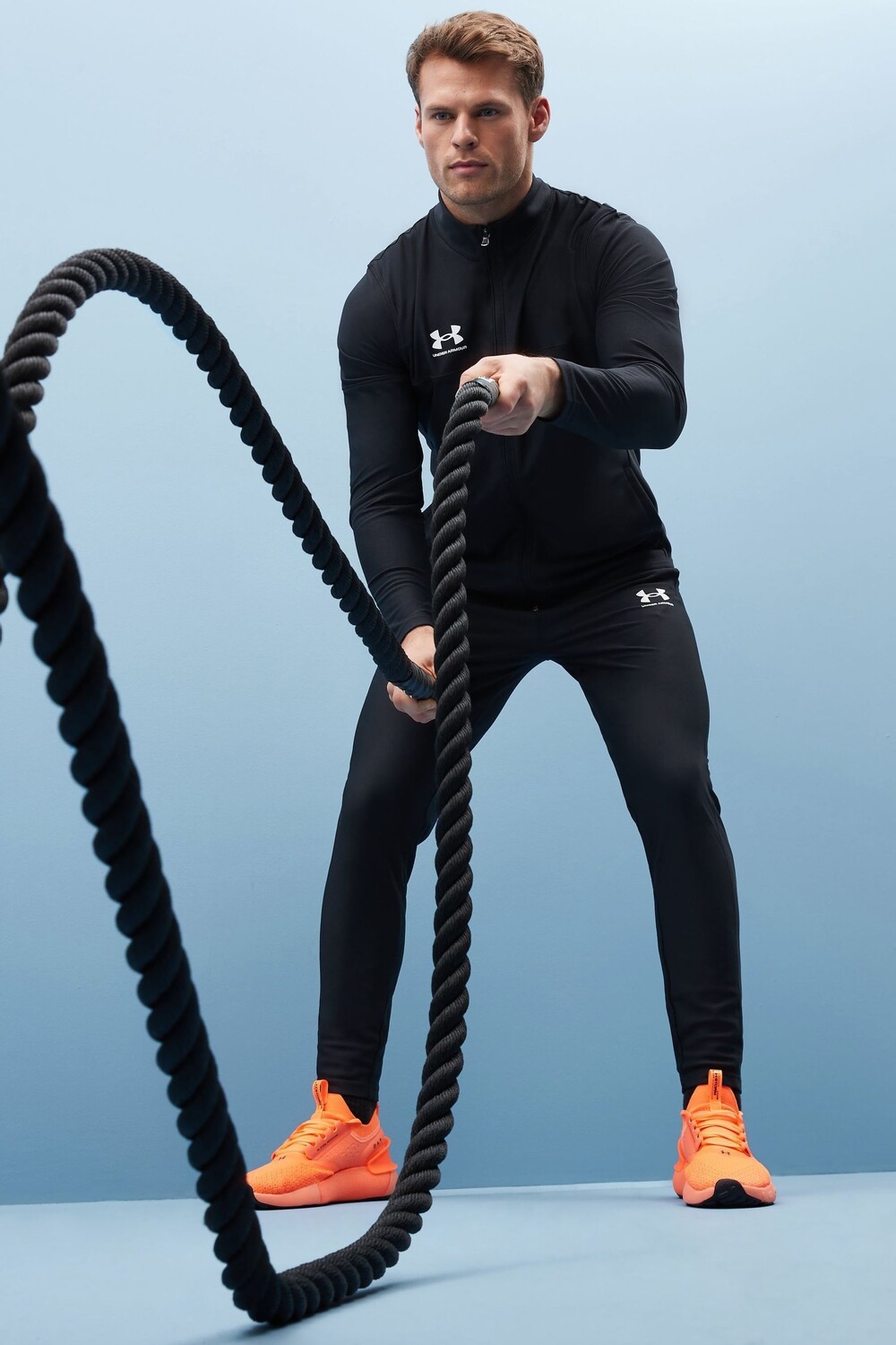 

Футбольный спортивный костюм Challenger Under Armour, черный
