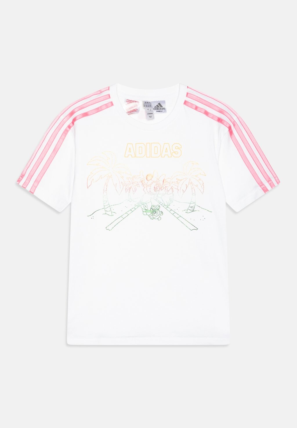 

Футболка с принтом DISNEY MINNIE MOUSE UNISEX adidas Performance, цвет white/bliss pink/multicolor