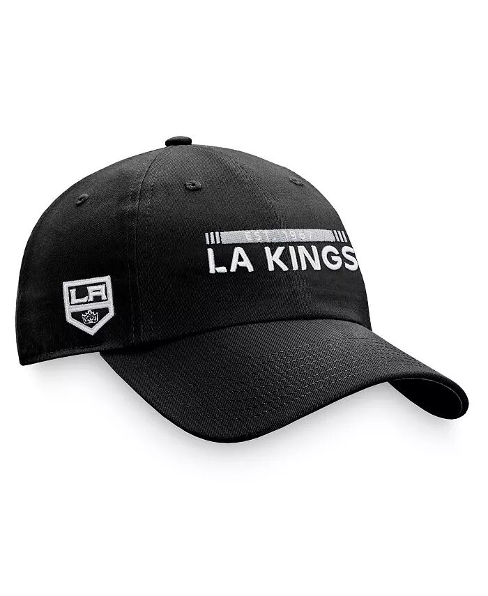 

Мужская черная регулируемая кепка Los Angeles Kings Authentic Pro Rink Fanatics, черный