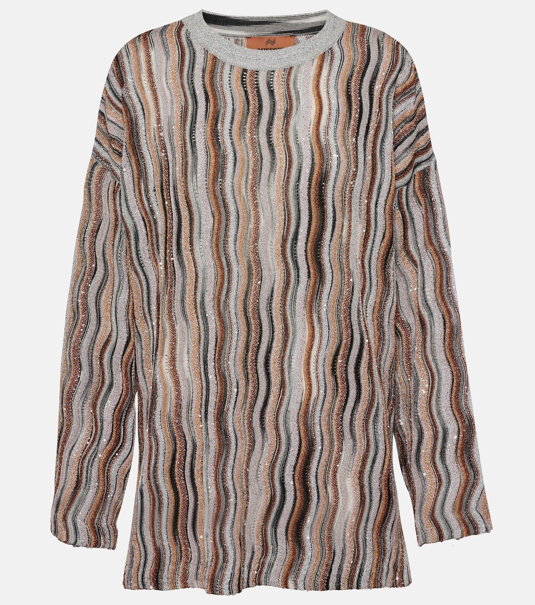 

Полосатый свитер с люрексом Missoni, мультиколор