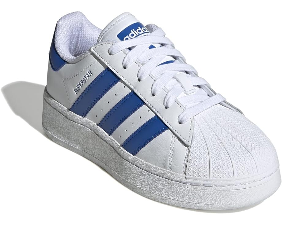 

Кроссовки Adidas Superstar XLG, цвет Footwear White/Blue/Footwear White