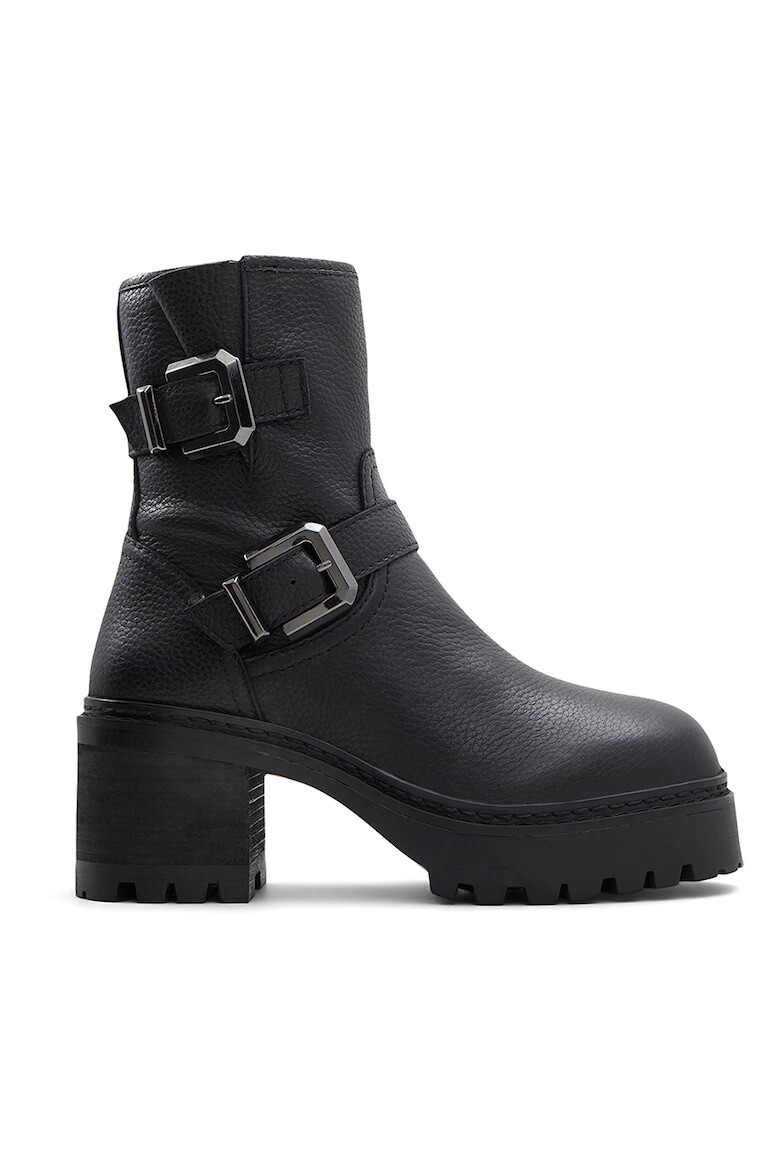 

Кожаные ботинки Palomina на массивном каблуке Aldo, черный