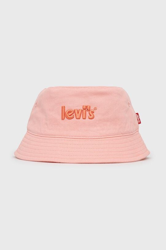 

Хлопчатобумажная шапка Levi's, розовый