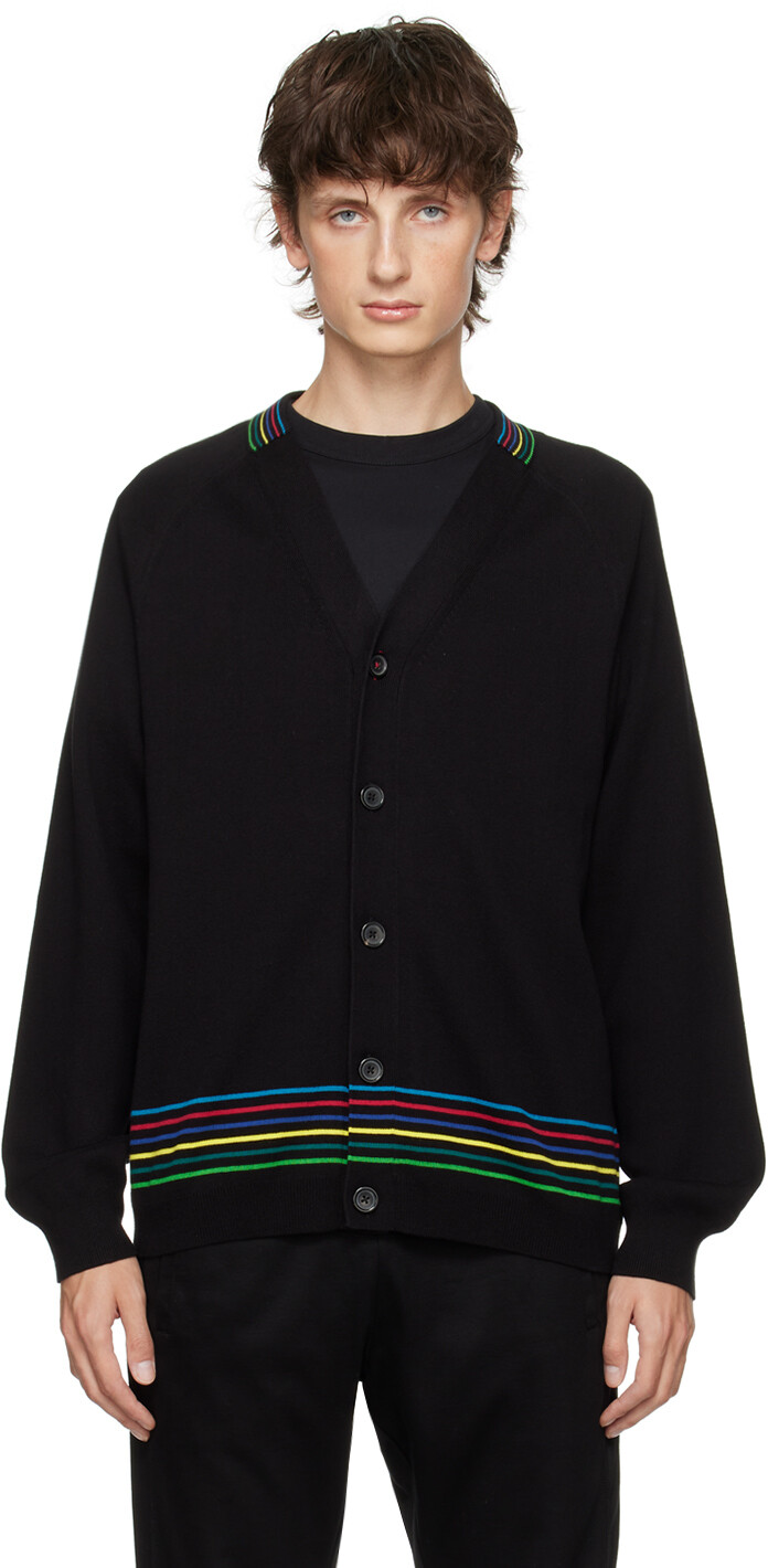 

Черный полосатый кардиган PS by Paul Smith