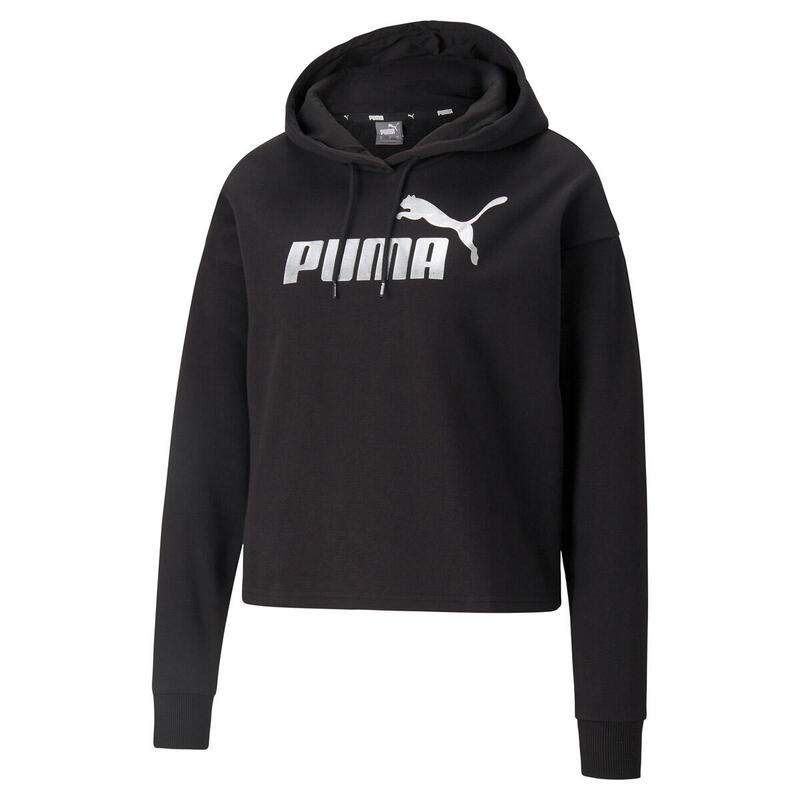 

Женская толстовка свободного кроя. PUMA, цвет schwarz