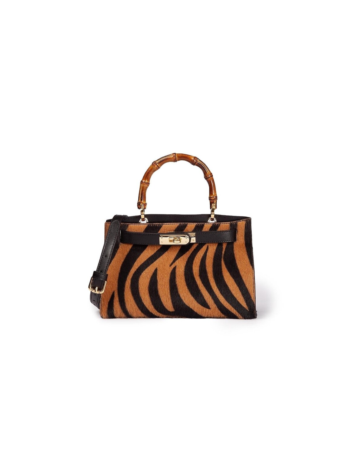 

Лола Пони - Borsa A Mano In Pelle Con Manico Bambu Roberta Gandolfi