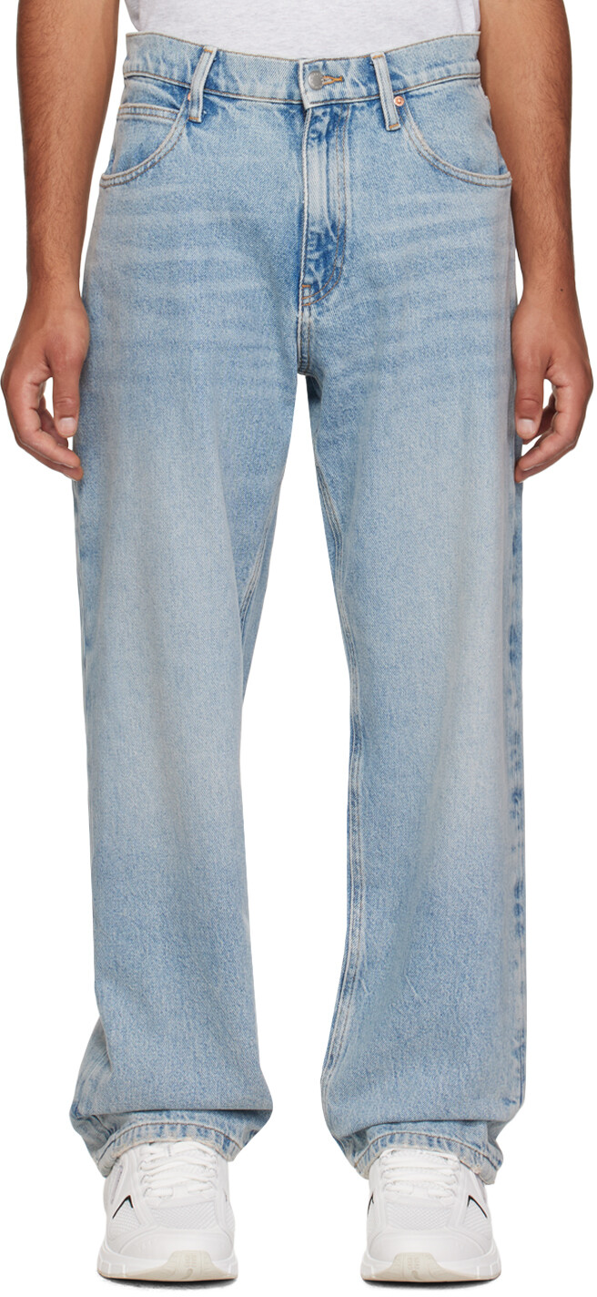 

Синие джинсы Alexander Wang Core