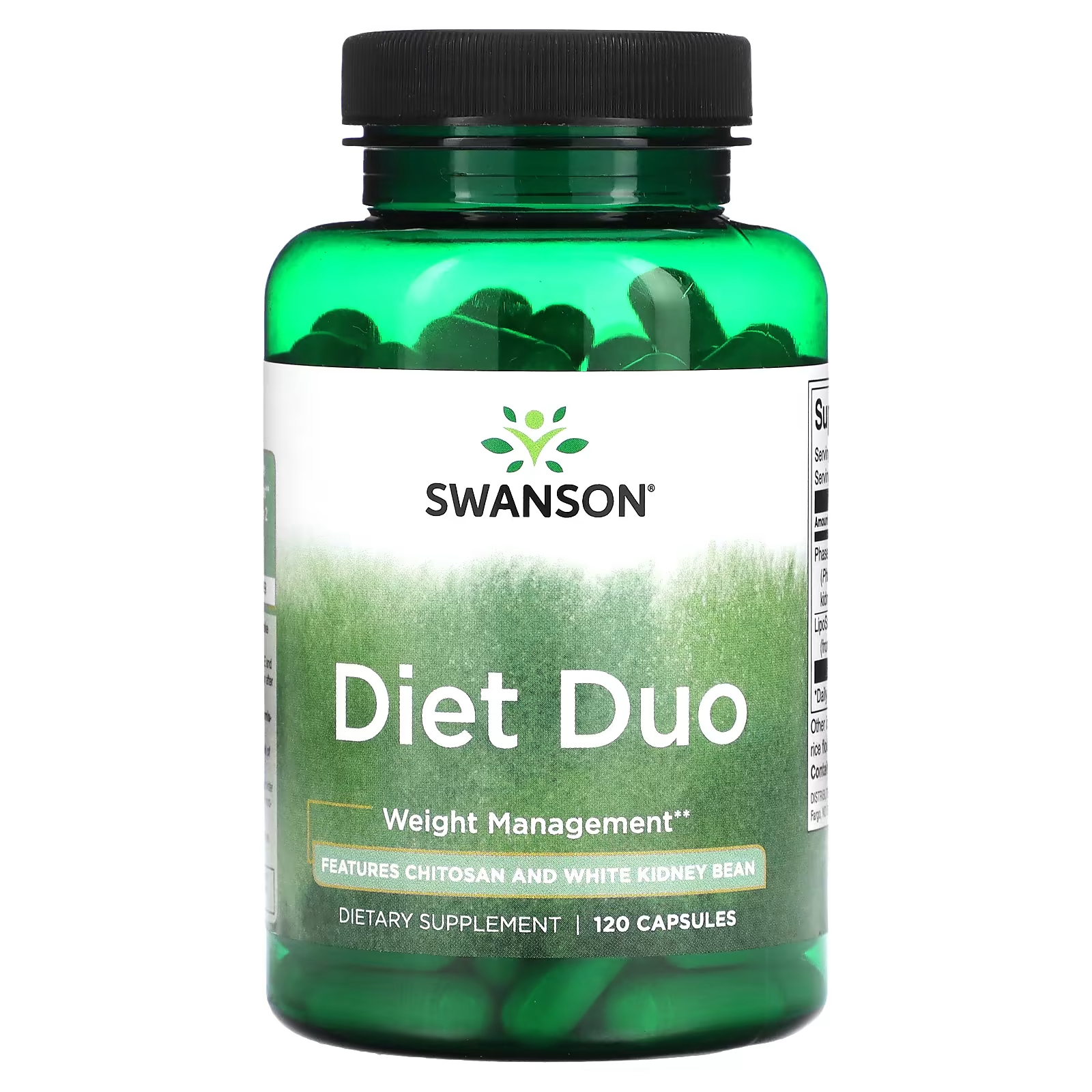 Пищевая добавка Swanson Diet Duo, 120 капсул