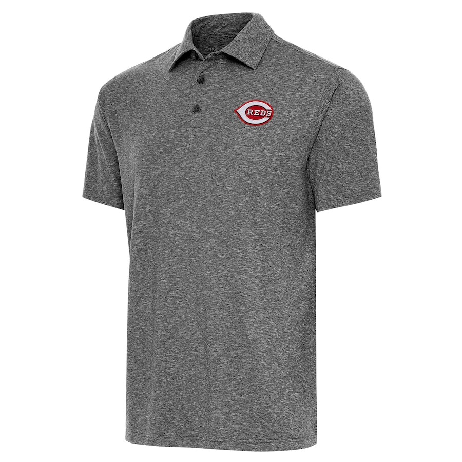 

Поло с коротким рукавом Antigua Cincinnati Reds, черный